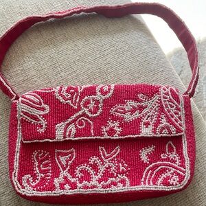 Anthropologie Beaded Bag
